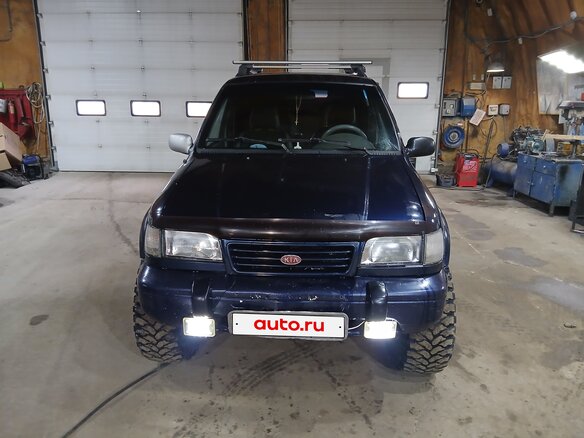 1998 Kia Sportage I, синий, 420000 рублей - вид 4