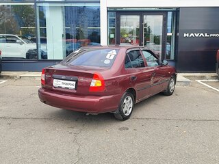 2007 Hyundai Accent ТагАЗ II, красный, 359000 рублей, вид 5