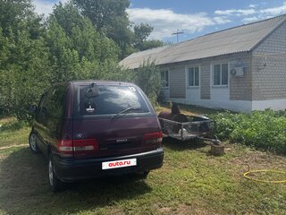 1995 Toyota Estima Lucida I, красный, 510000 рублей, вид 2