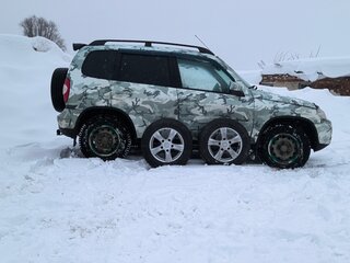 2014 Chevrolet Niva I Рестайлинг, зелёный, 385000 рублей, вид 3