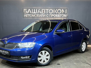 2018 Skoda Rapid I Рестайлинг, синий, 1245000 рублей, вид 1