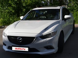2013 Mazda 6 III (GJ), белый, 1480000 рублей, вид 1