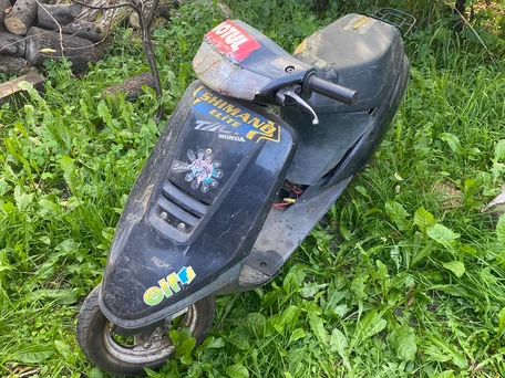 1997 Honda Dio, красный, 15000 рублей, вид 1
