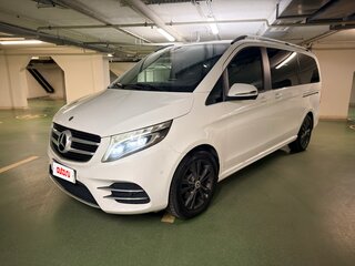 2019 Mercedes-Benz V-Класс Long 220 d длинный III (W447) Рестайлинг, белый, 4200000 рублей, вид 4