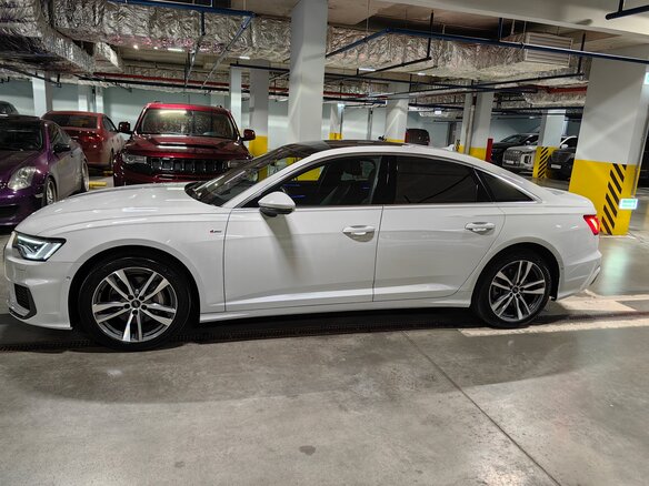 2021 Audi A6 45 TFSI V (C8), белый - вид 6