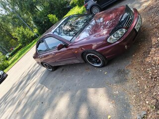 2008 Kia Spectra I Рестайлинг 2, красный, 245000 рублей, вид 2
