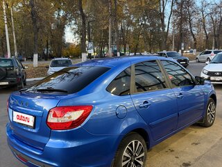 2021 Lada (ВАЗ) Granta I Рестайлинг, синий, 818000 рублей, вид 5