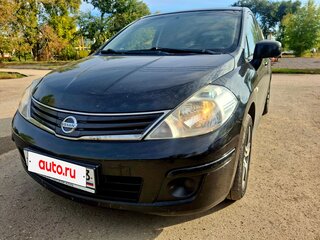 2011 Nissan Tiida I Рестайлинг, чёрный, 675000 рублей, вид 2