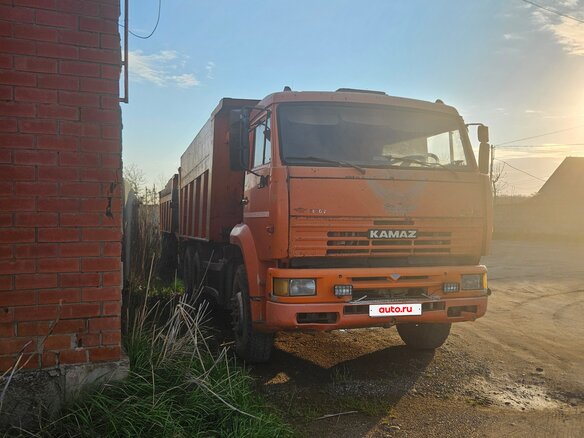 2007 КамАЗ 6520, оранжевый, 1500000 рублей - вид 1