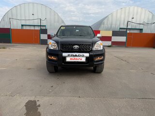 2007 Toyota Land Cruiser Prado 120 Series Рестайлинг, чёрный, 1550000 рублей, вид 1