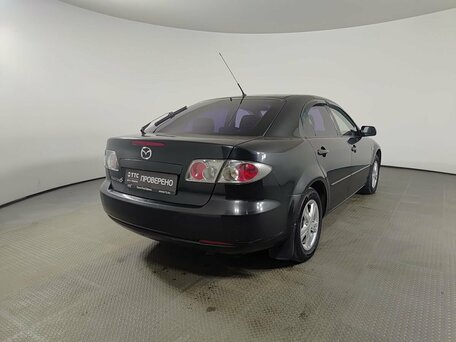 2007 Mazda 6 I (GG) Рестайлинг, чёрный, 339283 рублей, вид 5