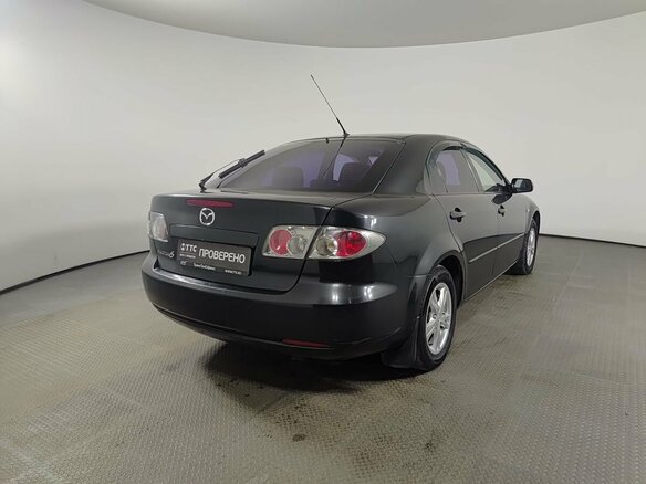2007 Mazda 6 I (GG) Рестайлинг, чёрный, 381850 рублей - вид 4