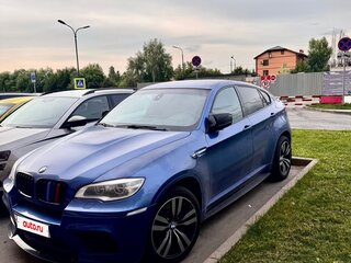 2012 BMW X6 M I (E71) Рестайлинг, синий, 2500000 рублей, вид 2