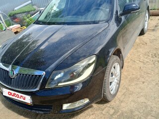 2011 Skoda Octavia II (A5) Рестайлинг, чёрный, 580000 рублей, вид 2