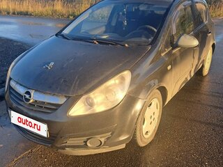2007 Opel Corsa D, чёрный, 230000 рублей, вид 1