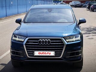 2018 Audi Q7 II (4M), синий, 4340000 рублей, вид 2