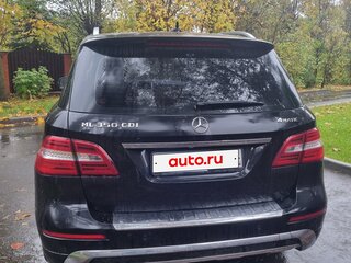 2013 Mercedes-Benz M-Класс 350 CDI III (W166), чёрный, 3400000 рублей, вид 4