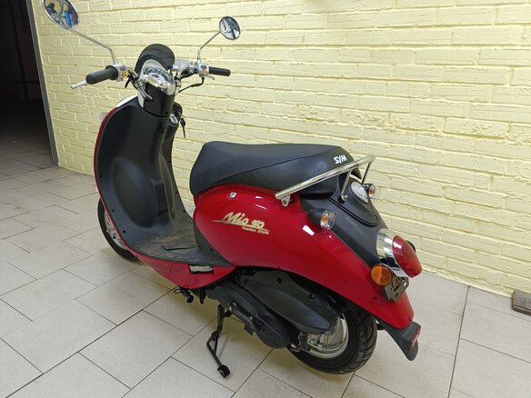 2012 Sym Mio, красный, 98000 рублей - вид 3