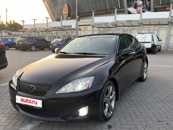2009 Lexus IS 350 II Рестайлинг, чёрный, 2050000 рублей