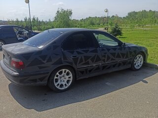 2001 BMW 5 серии 520i IV (E39) Рестайлинг, серый, 450000 рублей, вид 4