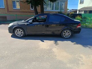 2008 Opel Astra H Рестайлинг, чёрный, 320000 рублей, вид 4
