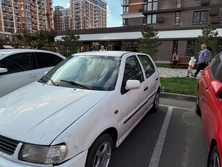 1998 Volkswagen Polo III, белый, 160000 рублей, вид 1