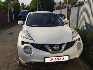 2017 Nissan Juke I Рестайлинг, белый, 1499000 рублей, вид 1