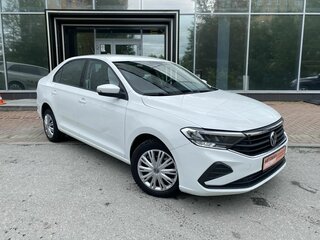 2021 Volkswagen Polo VI, белый, 1355000 рублей, вид 3