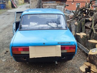 1989 Lada (ВАЗ) 2107, голубой, 65000 рублей, вид 3