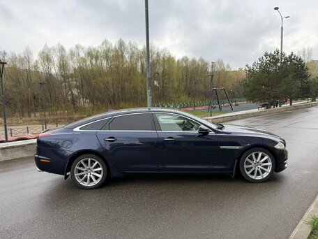 2014 Jaguar XJ IV (X351), синий, 1800000 рублей, вид 3