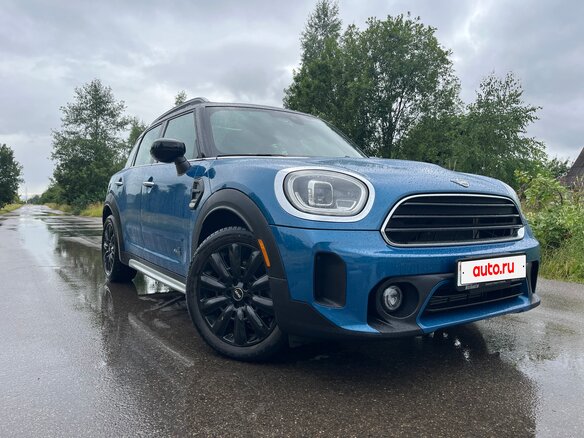 2021 Mini Countryman Cooper II Рестайлинг, синий, 2450000 рублей - вид 6