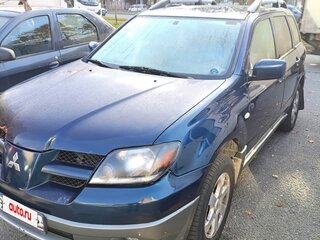 2004 Mitsubishi Outlander I, синий, 650000 рублей, вид 4