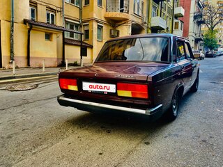 2008 Lada (ВАЗ) 2107, пурпурный, 300000 рублей, вид 4