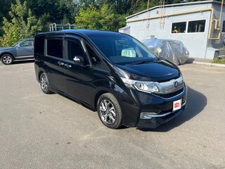 2015 Honda Stepwgn Spada V, чёрный, 1885000 рублей, вид 3