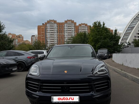 2018 Porsche Cayenne III, синий, 6100000 рублей - вид 2
