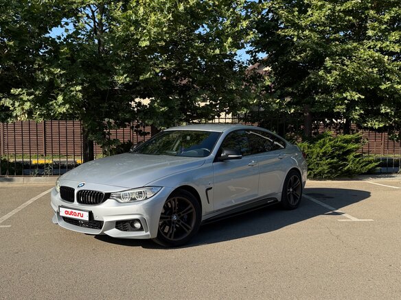 2014 BMW 4 серии Gran Coupe 428i xDrive F32/F33/F36, серебристый, 1849000 рублей
