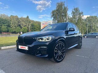 2021 BMW X3 M40i III (G01), синий, 3900000 рублей, вид 1