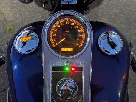 2006 Harley-Davidson Heritage Classic, синий, 650000 рублей, вид 5