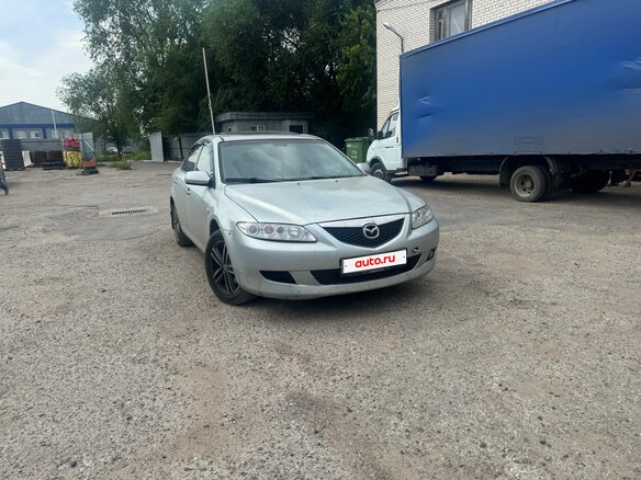 2004 Mazda 6 I (GG), серый, 300000 рублей