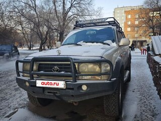 1997 Toyota Land Cruiser 80 Series Рестайлинг, серый, 1800000 рублей, вид 1