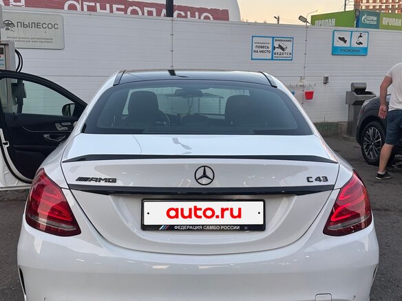 2015 Mercedes-Benz C-Класс AMG 450 AMG IV (W205), белый - вид 5