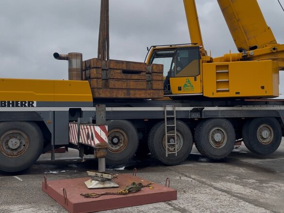 2001 Liebherr LTM краны с телескопической стрелой, жёлтый, 70000000 рублей - вид 8