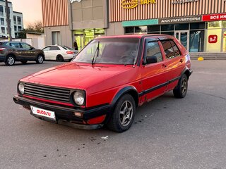 1988 Volkswagen Golf II, красный, 100000 рублей, вид 1