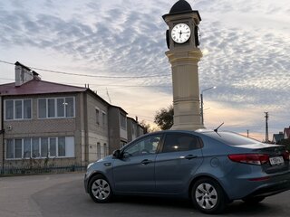 2015 Kia Rio III Рестайлинг, голубой, 1070000 рублей, вид 4