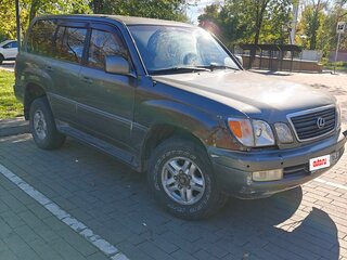 1998 Lexus LX 470 II, серый, 900000 рублей, вид 2