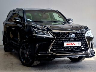 2018 Lexus LX 570 III Рестайлинг 2, чёрный, 9900000 рублей, вид 3