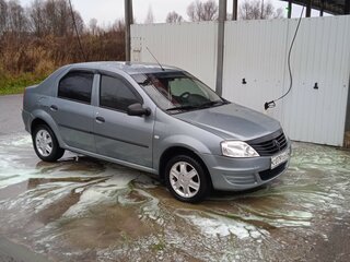 2012 Renault Logan I Рестайлинг, синий, 500000 рублей, вид 2