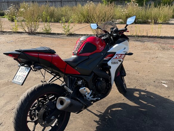 2015 Yamaha YZF-R3, красный, 490000 рублей - вид 10