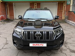 2018 Toyota Land Cruiser Prado 150 Series Рестайлинг 2, чёрный, 3650000 рублей, вид 3