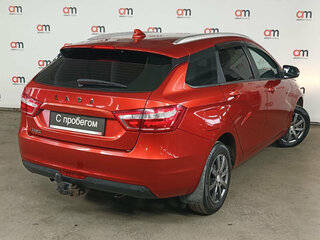 2019 Lada (ВАЗ) Vesta SW I, красный, 889000 рублей, вид 4